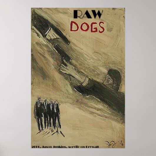 POSTER CHIENS RAW (Devant)