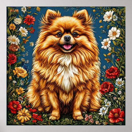 Poster chiens spitz japonais (Devant)