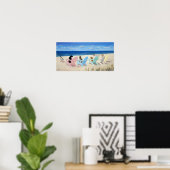 Poster Chiens sur chaises longues (Bureau à domicile)