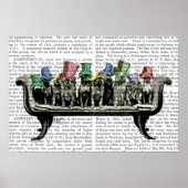 Poster Chiens sur Sofa (Devant)