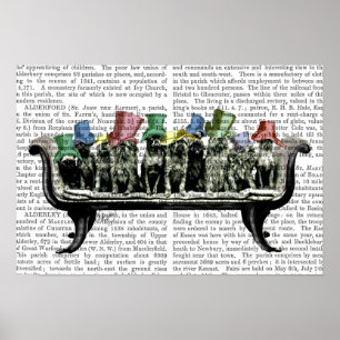 Poster Chiens sur Sofa