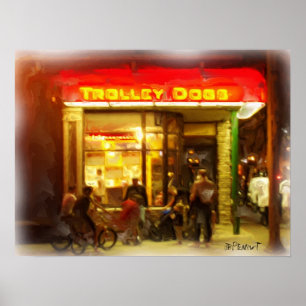 POSTER CHIENS TROLLY