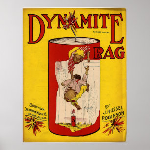 Poster Chiffon de dynamite