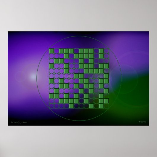 Poster Chiffré (Devant)