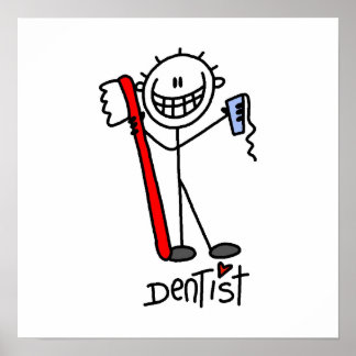 Poster Chiffre de base Dentiste