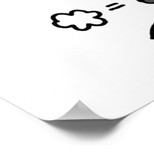 Poster Chiffre de base Police (Coin)