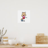 Poster Chiffre de bâton de nounou (Cuisine)