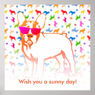 Poster Chiffre de taureau français