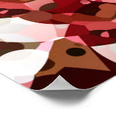 Poster Chiffre rouge (Coin)