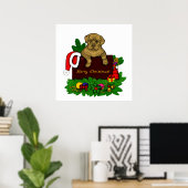 Poster Chiffre XMas (Bureau à domicile)