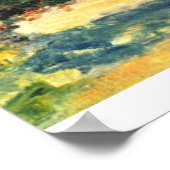 Poster Chiffres dans le jardin par Pierre Renoir (Coin)