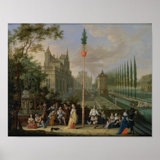 Poster Chiffres élégants (Devant)