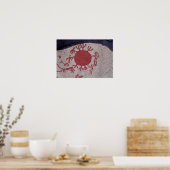 Poster Chiffres et animaux autour du soleil (Cuisine)