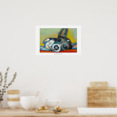 Poster Chihuahua chien art - adorable portrait peinture (Cuisine)