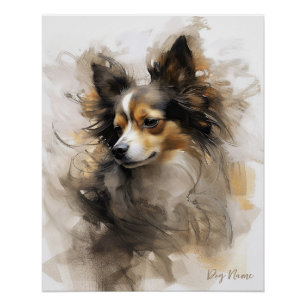 Poster Chihuahua Chien au vent 004 - Yacobsen Derosana
