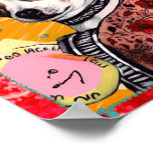 Poster Chihuahua Chien Collage (Coin)