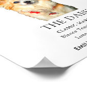 Poster Chihuahua Chien Mariage Signature Boire Signal (Coin)