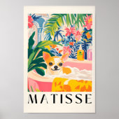 Poster Chihuahua Dans Baignoire Impression, Décor Dopamin (Devant)