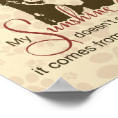 Poster Chihuahua Dog My Sunshine (Coin)