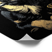 Poster Chihuahua Smoking Cigarette Whisky Lover Funny Dog (Coin)