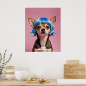 Poster Chihuahua wig (Cuisine)