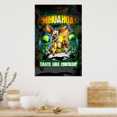 Poster Chihuahuas (Cuisine)