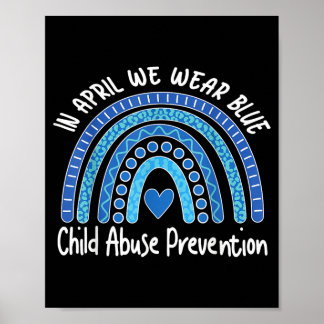 Poster Child Abuse Prevention Awareness Month April