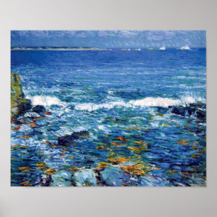 Poster Childe Hassam - Île aux Canards depuis Appledore