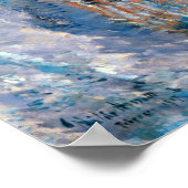 Poster Childe Hassam L'avenue dans la pluie (Coin)