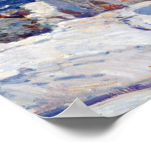 Poster Childe Hassam Les Bords Sud, Appledore (Coin)