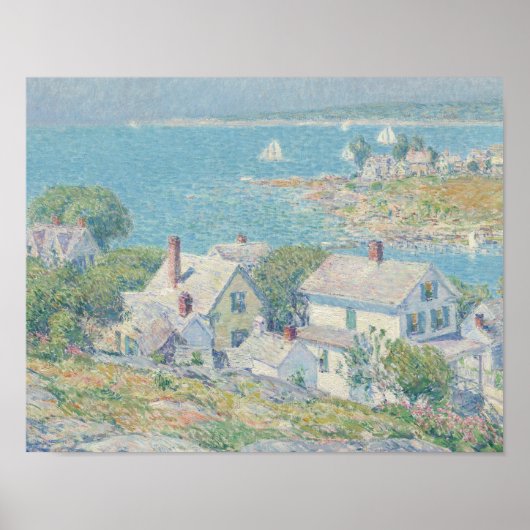 Poster Childe Hassam - Pays-Bas - Nouvelle-Angleterre (Devant)