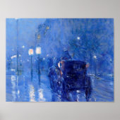 Poster Childe Hassam - Rainy Midnight (Devant)