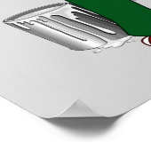 Poster Children of Gaza Painting Palestine Flag  (Coin)