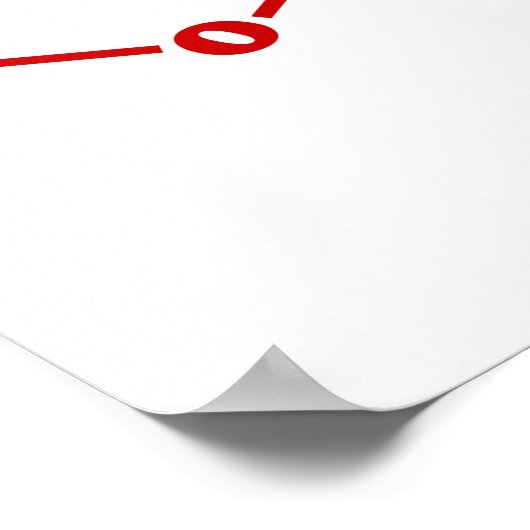 Poster Chili Capsaicin Formule chimique moléculaire (Coin)