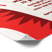 Poster Chili Cook | Concours BBQ Cookout (Coin)