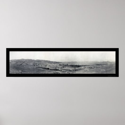 Poster Chili Copper Mining Chuquicanta Photo 1925 (Devant)