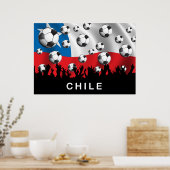 Poster Chili Football (Cuisine)