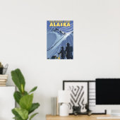 Poster Chilkoot Pass, Alaska Gold Miners (Bureau à domicile)