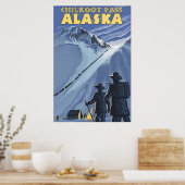 Poster Chilkoot Pass, Alaska Gold Miners (Cuisine)
