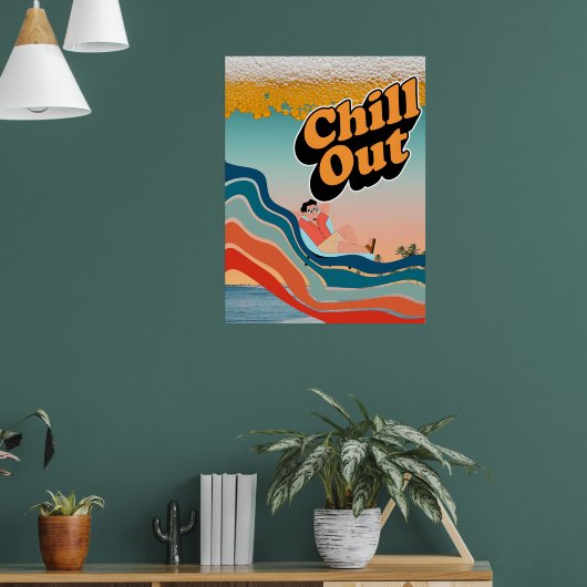 Poster Chill Out - Wallpaper (Salon 1)