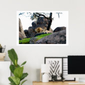 Poster Chillin' (Bureau à domicile)