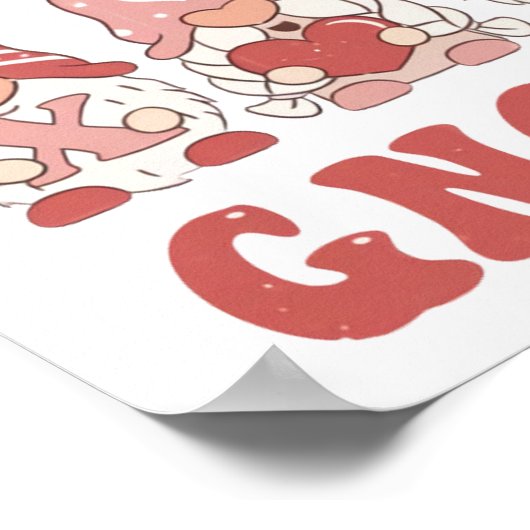 Poster Chillin Avec Mes Gnomies │ Valentines (Coin)