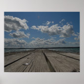 Poster Chillin' Sur Le Dock (Devant)