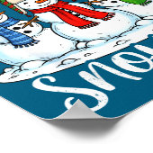 Poster Chillin With My Snowmies Funny Snowman 67 Christma (Coin)