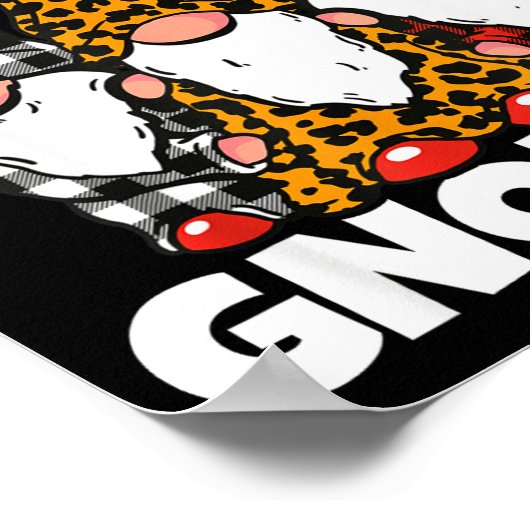 Poster Chilling With My Gnomies _ Cute Garden Gnome Chris (Coin)