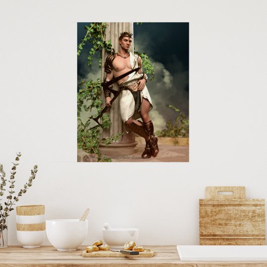 Poster Chilling Zeus (Cuisine)
