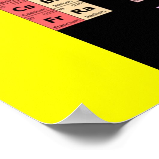 POSTER CHIMIE (Coin)