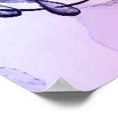 Poster Chimie biologique Love Molecule étudiant Chemiste (Coin)