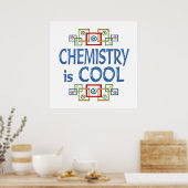Poster Chimie cool (Cuisine)