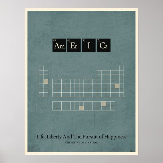 Poster Chimie d'une nation (Devant)